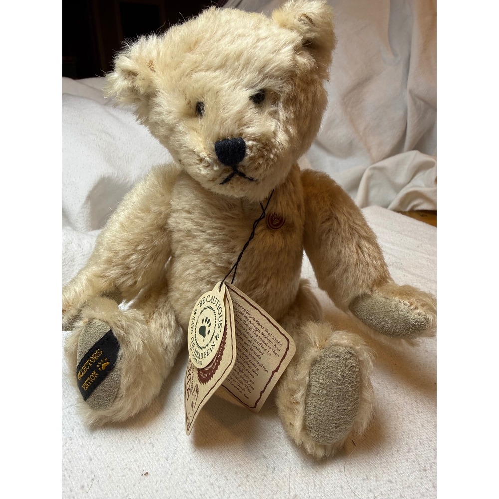 Boyds Collection The Cautious Bear Antique Style Teddy Bear Collectors Edition‎